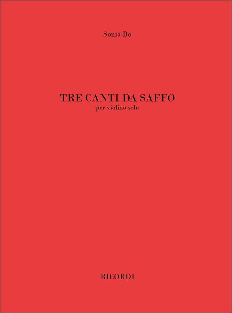 Tre canti da Saffo